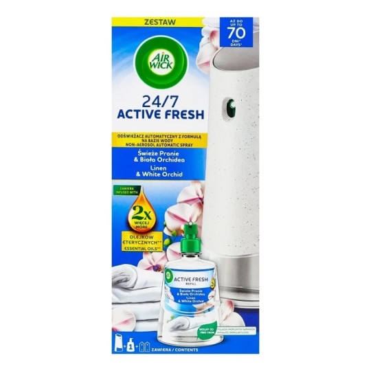 Автоматичний освіжувач повітря Air Wick Freshmatic Ранкова свіжість та квіти орхідеї 228 мл