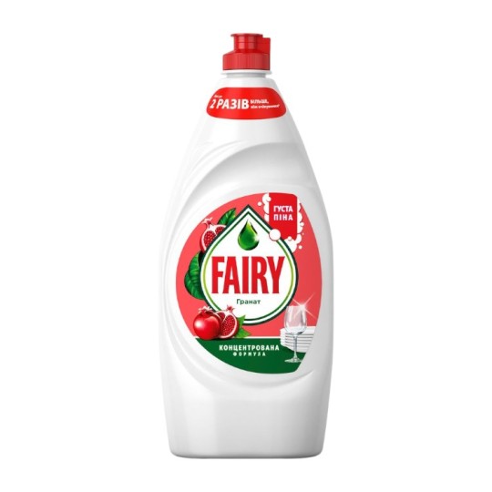 Засіб для миття посуду Fairy Clean & Fresh Гранат 900 мл