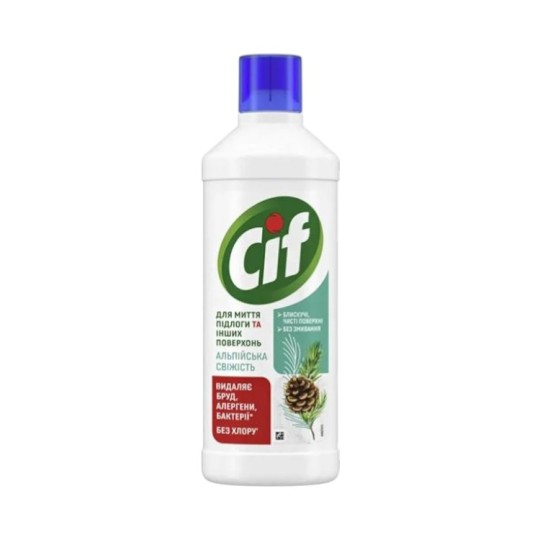 Средство для чистки пола и стен Cif 1.1 л Альпийская свежесть