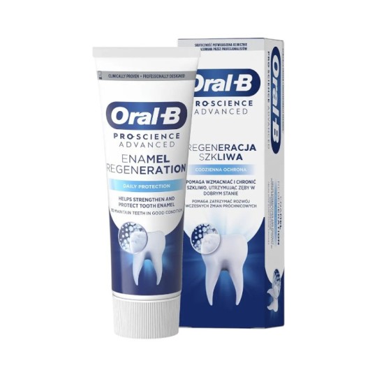 Зубна паста Oral-B Pro-Science Відновлення емалі Щоденний захист 75 мл