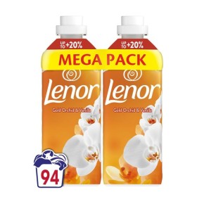 Кондиціонер для білизни Lenor Орхідея і ваніль 2х987 мл
