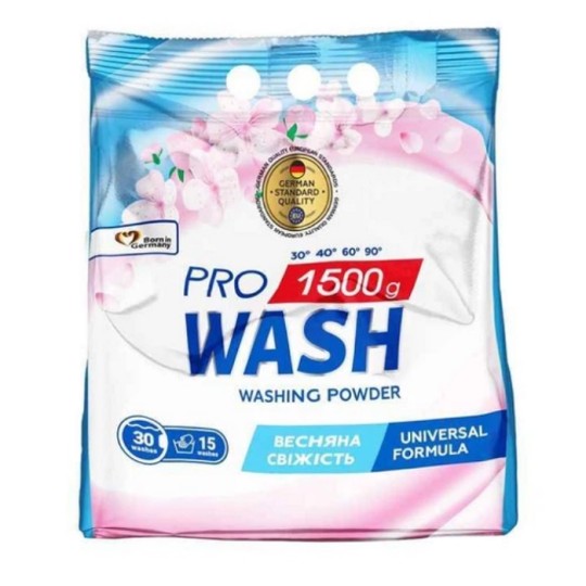 Пральний порошок ProWash Весняна свіжість 1.5 кг
