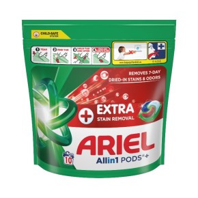 Капсули для прання Ariel Додаткове видалення плям 10 штук