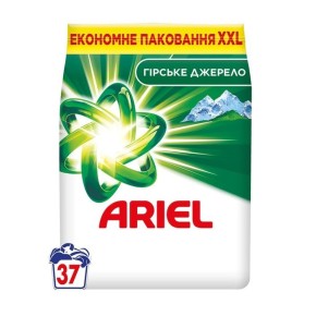 Пральний порошок Ariel автомат Гірське джерело 5 кг