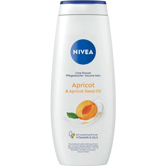 Гель-догляд для душу Nivea Абрикос та олія з абрикосових кісточок 250 мл