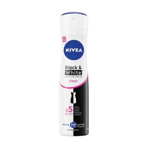 Дезодорант-антиперспірант Nivea Чорне та Біле невидимий прозорий 150 мл