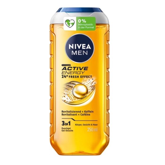 Гель для душу Nivea Men Active Energy 3 в 1 250 мл