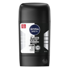 Антиперспірант-стік Nivea Men Чорне та Біле Невидимий Original 50 мл