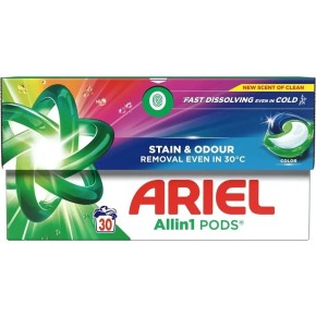 Капсулы для стирки Ariel Для цветного 30 штук