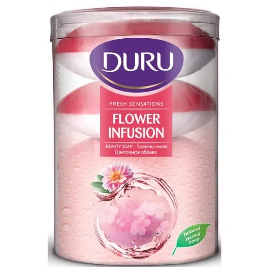 Мыло Duru Fresh Sensations Цветочное облако 4х100 г