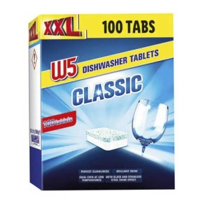 W5 таблетки для посудомийної Classic XXL 100 шт.