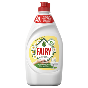 Средство для мытья посуды Fairy Sensitive Ромашка и витамин Е 450 мл