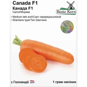 Насіння морква Канада F1 Beste Kern 1 г