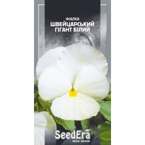 Семена Фиалка Швейцарский гигант белый Seedera 0.1 г