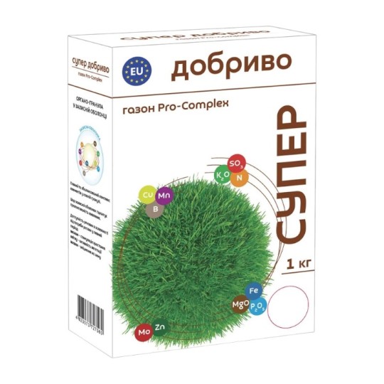Супер удобрение Сімейний Сад для газона Pro-Complex 1 кг