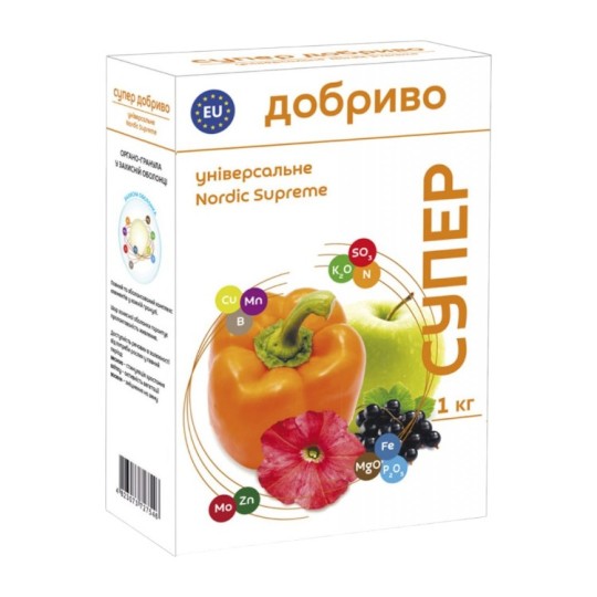 Супер удобрение Семейный Сад Универсальное Nordic Supreme 1 кг