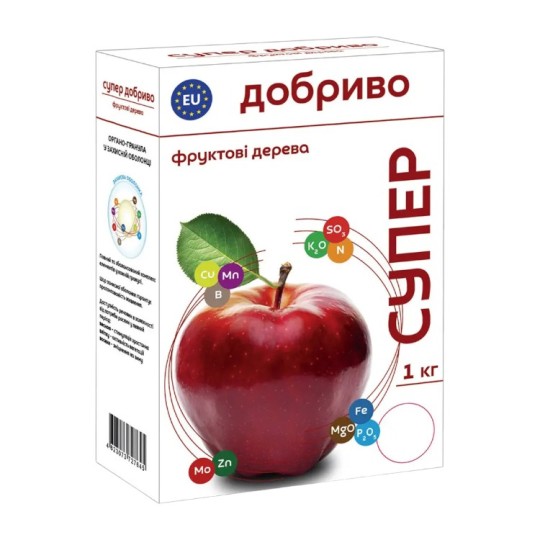 Супер удобрение Семейный Сад для фруктовых деревьев 1 кг