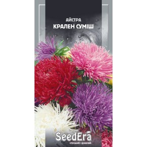Насіння квіти Айстра Крален суміш Seedera 0.25 г