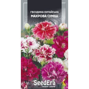 Насіння квіти Гвоздика китайська Махрова суміш Seedera 0.2 г