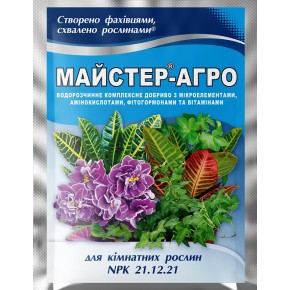 Добриво Майстер-Агро для кімнатних рослин 25 г