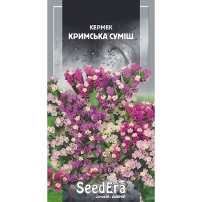 Семена цветы Кермек выемчатый Крымская смесь Seedera 0.2 г