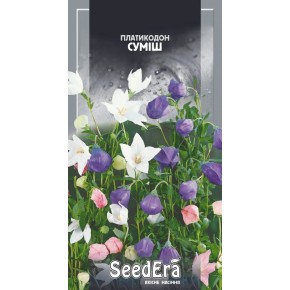 Семена цветы Платикодон крупноцветковый смесь Seedera 0.1 г