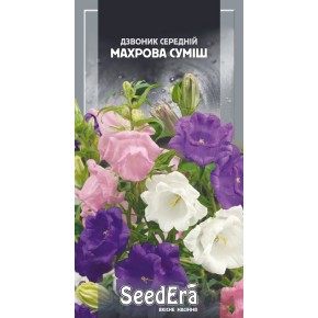 Семена цветы Колокольчик средний махровая смесь Seedera 0.2 г