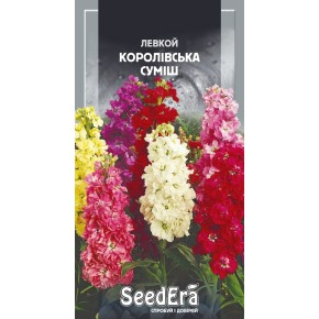Насіння квіти Левкой Королівська суміш Seedera 0.2 г