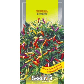 Семена перец горький декоративный Фейерверк Seedera 5 штук