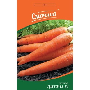 Семена морковь Детская Смачный 2 г