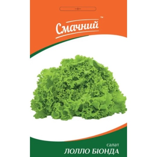 Насіння салат Лолло Біонда Смачний 1 г