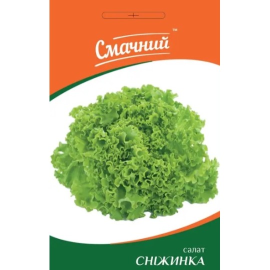 Семена салат Снежинка Смачный 1 г