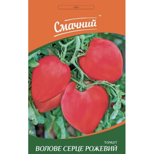 Семена томат Воловое сердце розовый Смачный 0.2 г