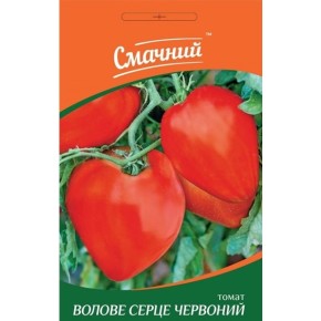Семена томат Воловое сердце красный Смачный 0.2 г