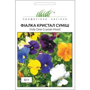 Семена Фиалка Кристалл смесь Профессиональные семена 0.1 г