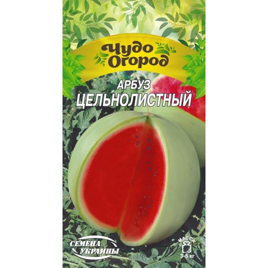 Насіння кавун Цільнолистий Насіння України 1 г