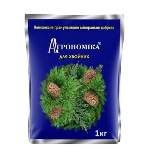 Добриво мінеральне Агрономіка для хвойних 13.3.15 1 кг