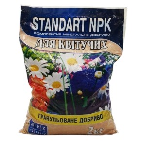 Комплексное минеральное удобрение Standart NPK Для цветущих 2 кг