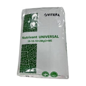 Удобрение Vitera Nutrivant Universal 18-18-18+2MgO+ME 25 кг