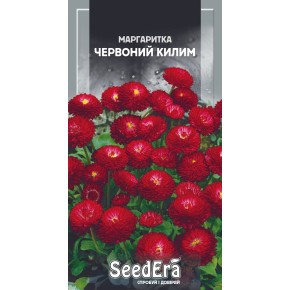 Семена цветы Маргаритка Красный Ковер Seedera 0.1 г