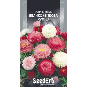 Насіння квіти Маргаритка великоквіткова суміш Seedera 0.1 г