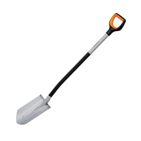 Лопата штикова Fiskars Xact закруглена (1066729)