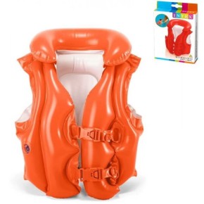 Жилет Intex Люкс оранжевый 50х47 см. (58671)