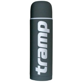 Термос TRAMP Soft Touch 1,2 л (серый) (TRC-110-grey)