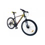 Велосипед Oskar 27,5" Heat (черно-красно-желтый)