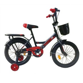 Велосипед X-TREME TREK G1606 сталь., размер рамы 16" дюймов, размер колес 16" дюймов, цвет черно-красный
