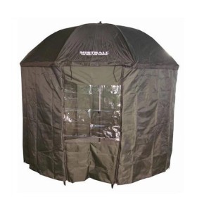 Зонт-палатка для рыбака d2.5м 1окно SF23775