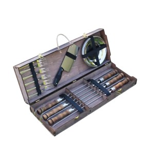Набір шампурів Shop-Pan Лісник в коробці з фанери