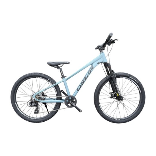 Велосипед Oskar 26" Bullet серо-голубой 2026