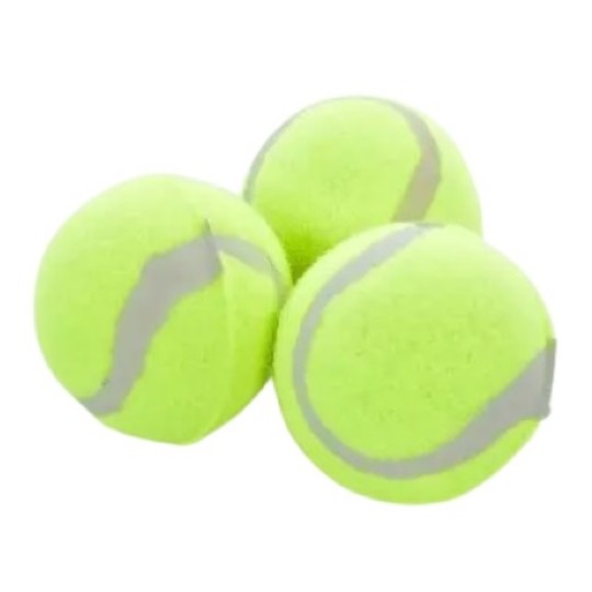 М'ячики для тенісу 3 штуки 60 мм /80/MS0234